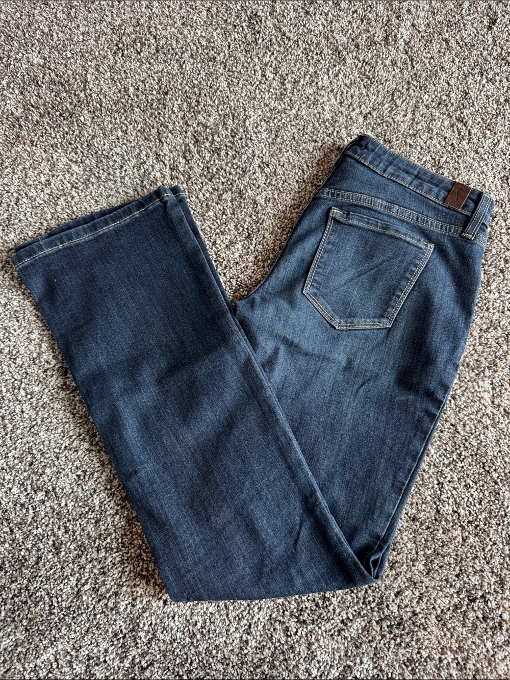 Simply Vera Vera Wang Women’s Dark Blue Boot Cut Jeans